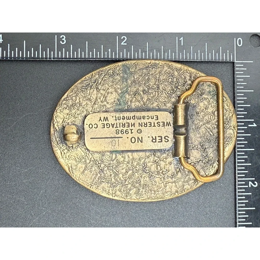 Vintage Douglas Fire Department Belt Buckle‎ 100 years 1898-1998